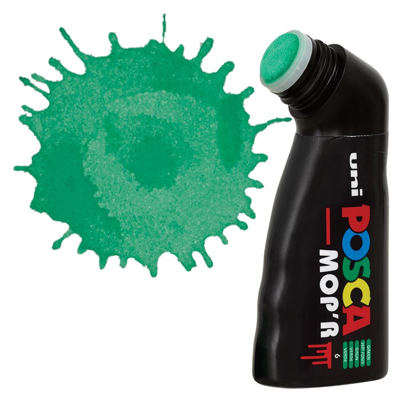 Uniball - Μαρκαδόρος Posca Mop'r PCM-22, 3-19mm Green 6 28420