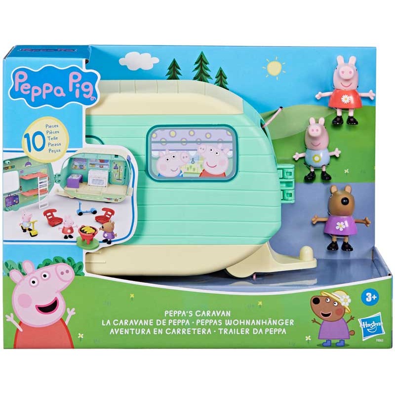 Hasbro - Peppa Pig, Caravan F8863