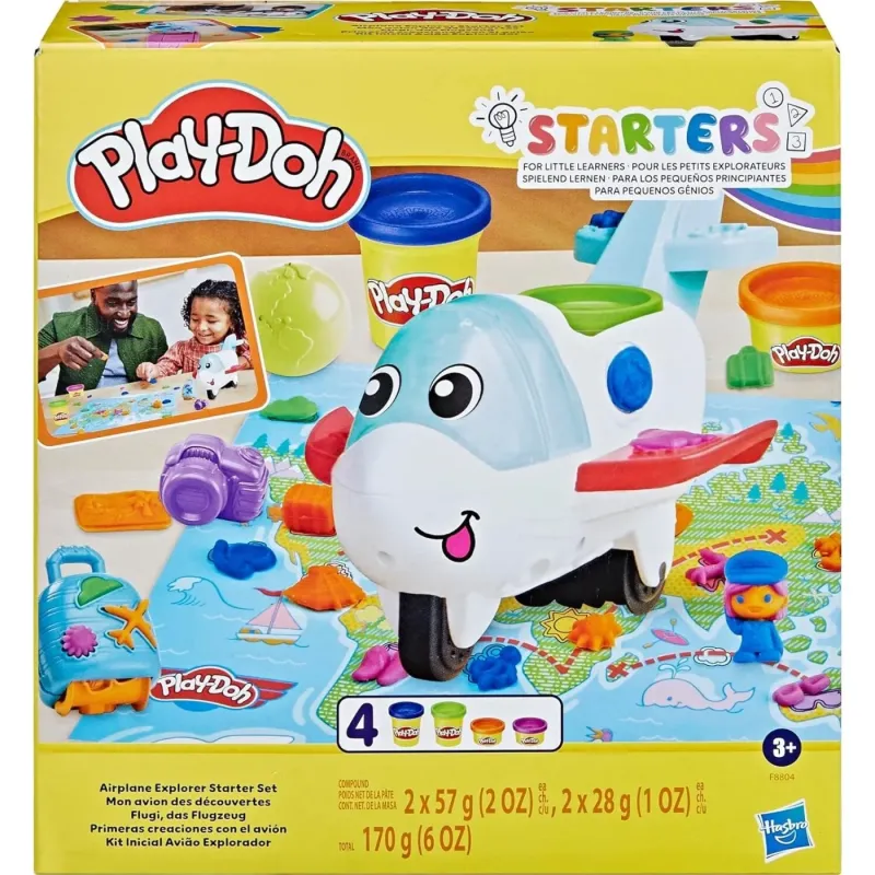 Hasbro Play Doh - Starter Playset, Airplane Explorer F8804