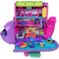 Mattel Polly Pocket Kitty Airways Αεροπλάνο Γατάκι Σετ Για Παιχνίδι Με Κούκλες HWP19