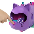 Mattel Polly Pocket Kitty Airways Αεροπλάνο Γατάκι Σετ Για Παιχνίδι Με Κούκλες HWP19