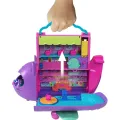 Mattel Polly Pocket Kitty Airways Αεροπλάνο Γατάκι Σετ Για Παιχνίδι Με Κούκλες HWP19