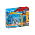 Playmobil City Action - Ανυψωτικός Γερανός Βαρέως Τύπου Με Τηλεχειριστήριο Και Σκαλωσιές 70441