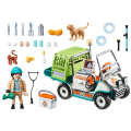 Playmobil Family Fun - Κτηνίατρος Με Όχημα Ζωολογικού Κήπου 70346