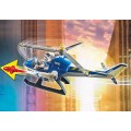 Playmobil City Action -  Αστυνομικό Ελικόπτερο & Ληστές Με Βαν 70575