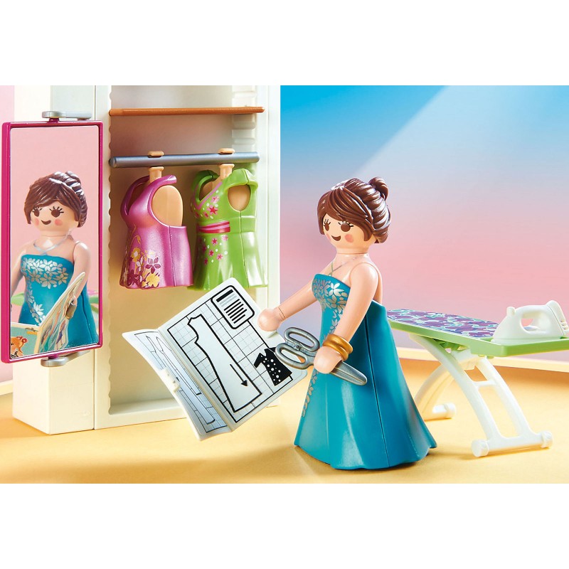 Playmobil Dollhouse - Υπνοδωμάτιο Με Ατελιέ Ραπτικής 70208
