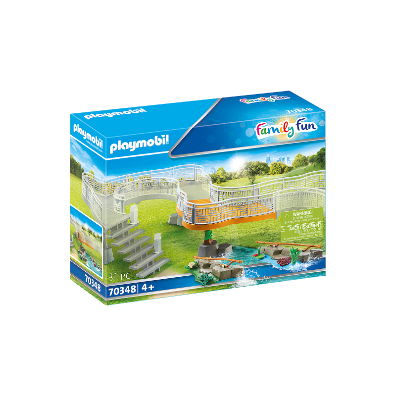 Playmobil Family Fun - Επέκταση Eξέδρας Μεγάλου Ζωολογικού Κήπου 70348