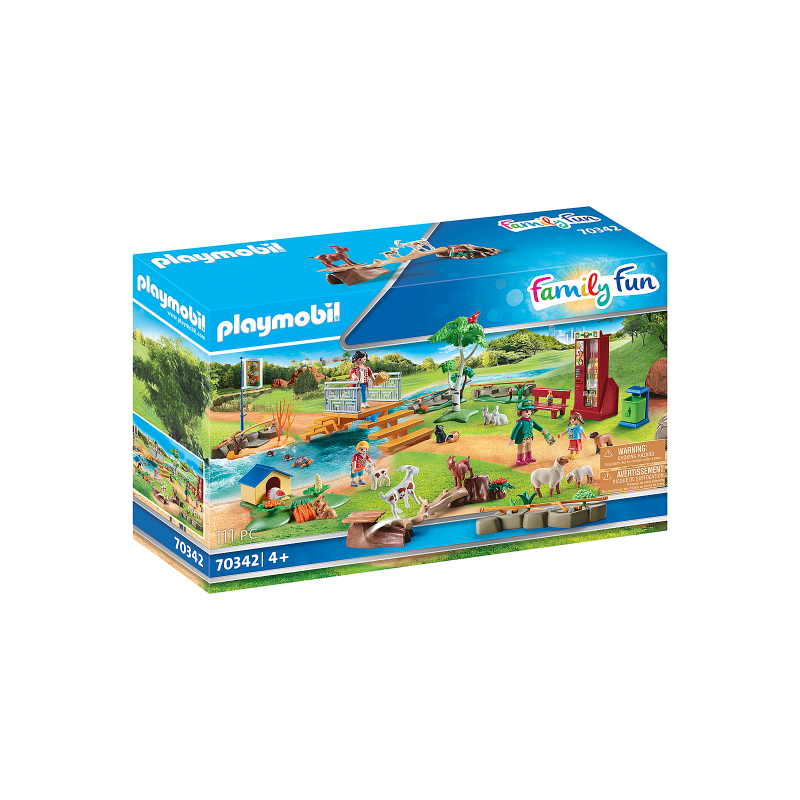 Playmobil Family Fun - Ζωολογικός Κήπος Με Ήμερα Ζωάκια 70342