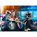 Playmobil City Action - Αστυνομικός Με Ποδήλατο Και Πορτοφολάς 70573