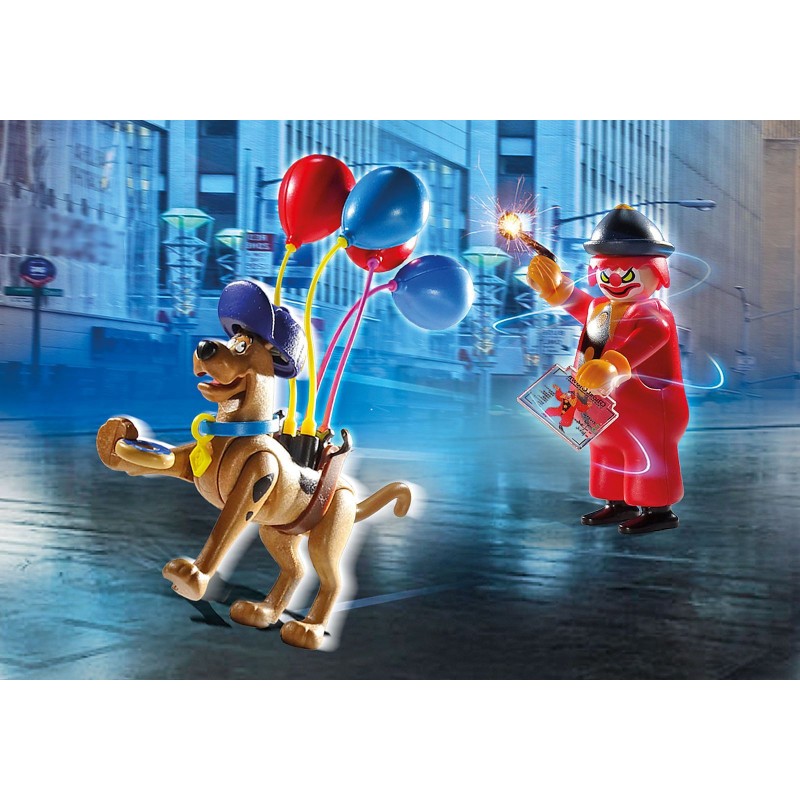 Playmobil Scooby Doo - Περιπέτεια με τον Ghost Clown 70710