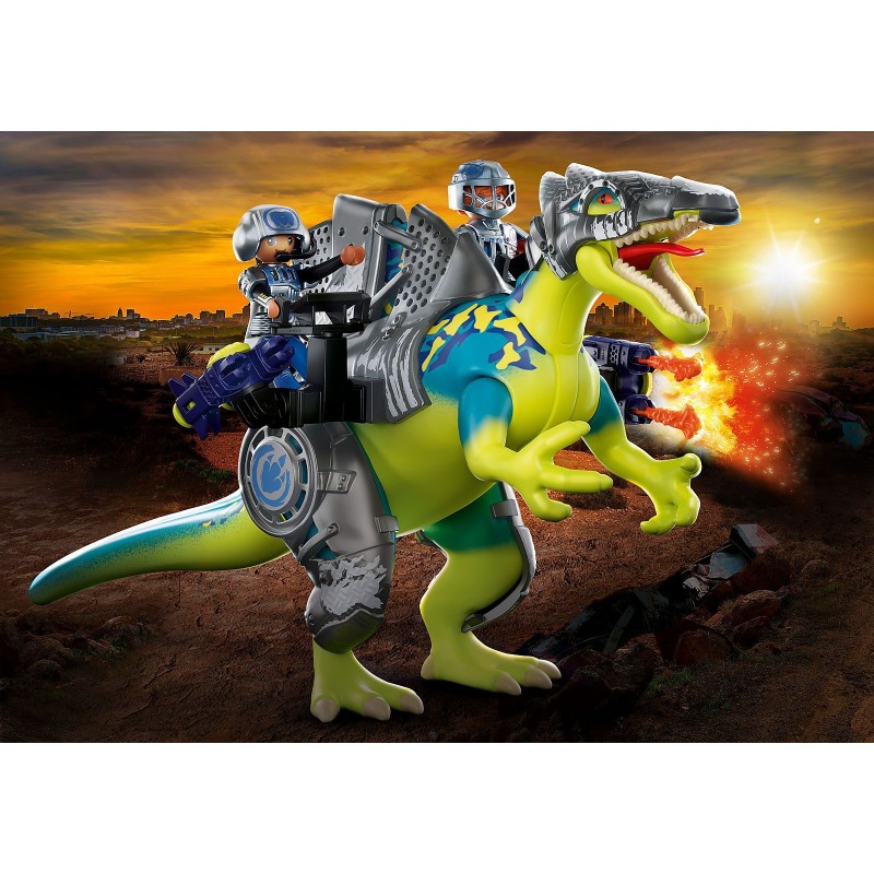 Playmobil Dino Rise - Σπινόσαυρος Με Διπλή Πανοπλία  70625
