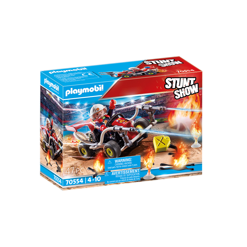 Playmobil Stunt Show - Γουρούνα Πυροσβεστικής 70554