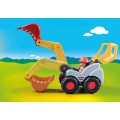 Playmobil 1.2.3 - Φορτωτής Εκσκαφέας 70125