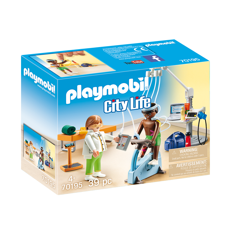 Playmobil City Life - Κέντρο Φυσιοθεραπείας 70195