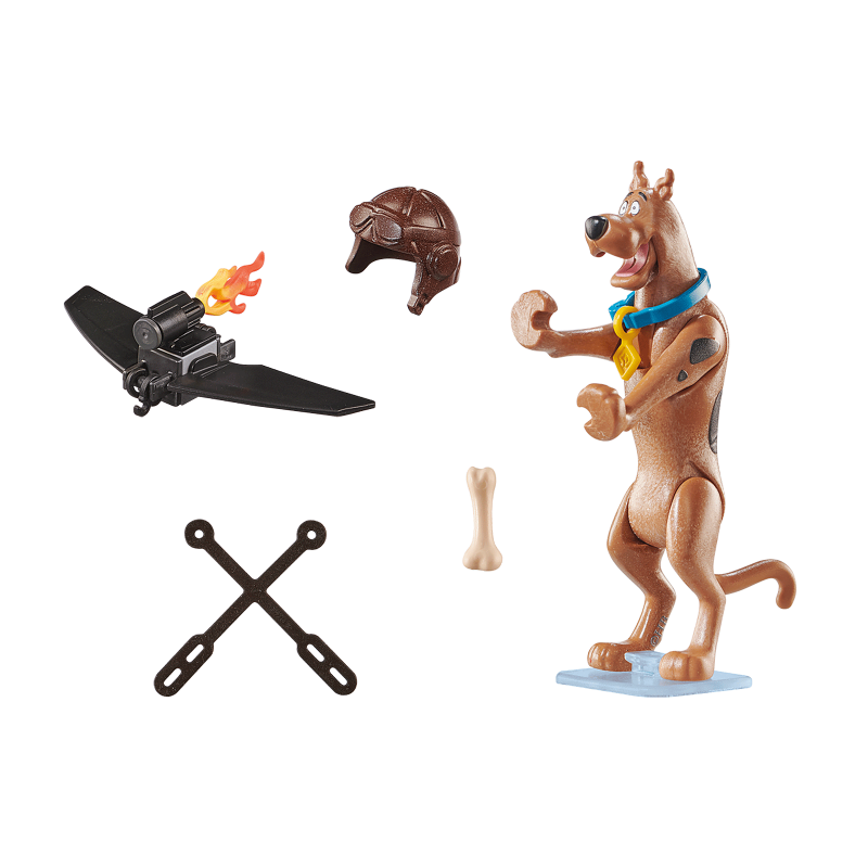 Playmobil Scooby Doo - Συλλεκτική Φιγούρα Scooby "Πιλότος" 70711