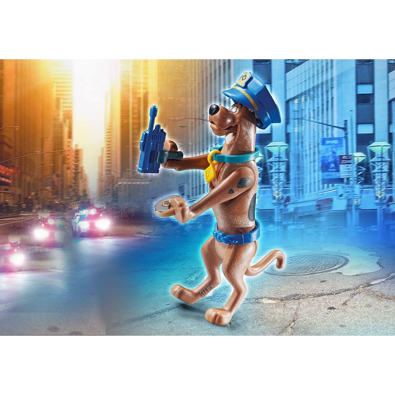 Playmobil Scooby Doo - Συλλεκτική Φιγούρα Scooby "Αστυνομικός" 70714