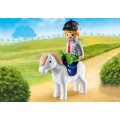 Playmobil 1.2.3 - Αγοράκι Mε Πόνυ 70410