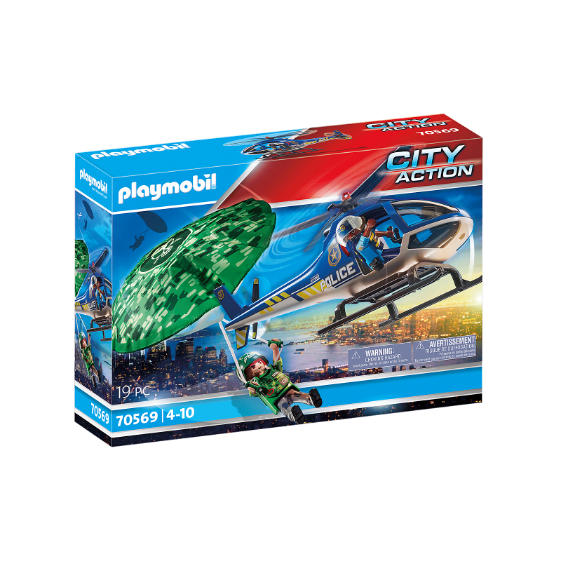 Playmobil City Action - Εναέρια Αστυνομική Καταδίωξη 70569