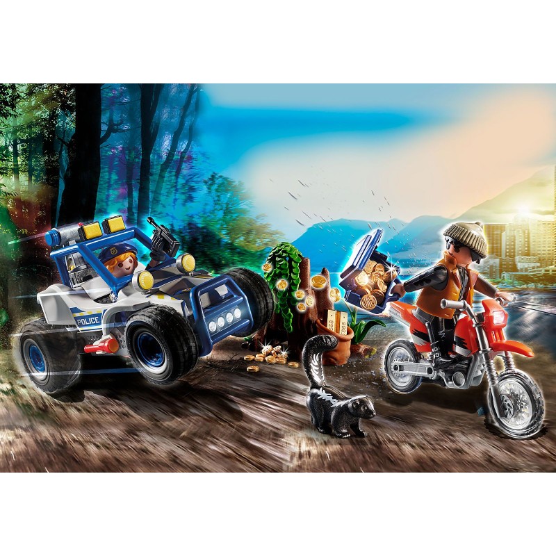 Playmobil City Action - Αστυνομική Καταδίωξη Off-Road 70570