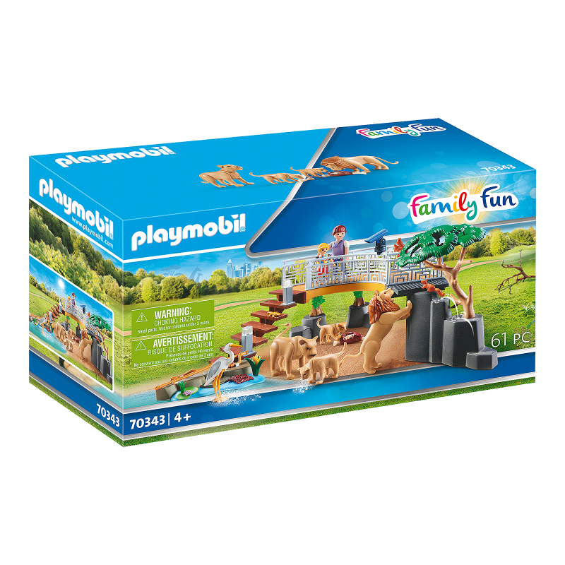 Playmobil Family Fun - Οικογένεια Λιονταριών 70343