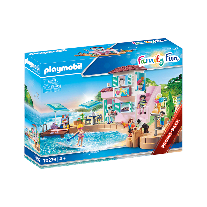 Playmobil Family Fun - Παραθαλάσσιο Παγωτατζίδικο 70279