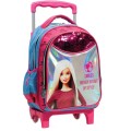 Gim Σακίδιο Τρόλεϊ Νηπιαγωγείου Barbie Denim Fashion 349-66072