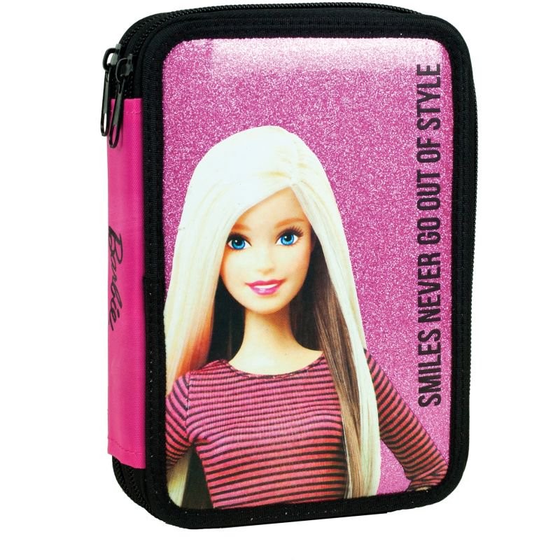 Gim Κασετίνα Διπλή Γεμάτη Barbie Denim Fashion 349-66100