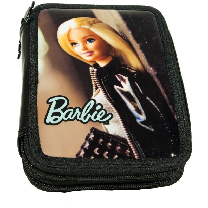 Gim Κασετίνα Διπλή Γεμάτη Barbie Fur Fashion 349-65100