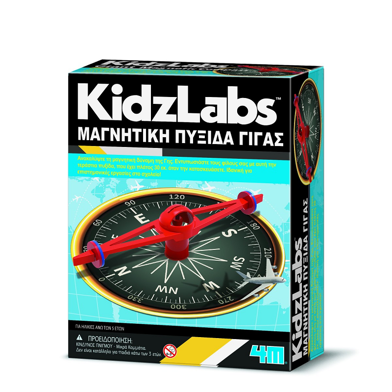 4M - Kidzlabs, Μαγνητική Πυξίδα Γίγας 00-03438