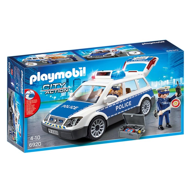 Playmobil City Action - Περιπολικό Όχημα Με Φάρο Και Σειρήνα 6920