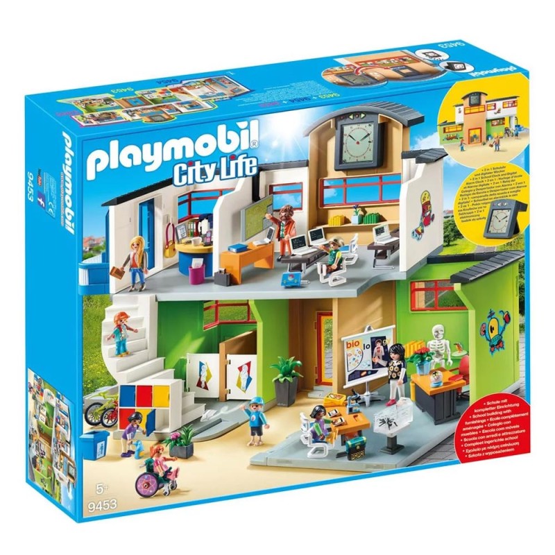 Playmobil City Life - Επιπλωμένο Σχολικό Κτίριο 9453