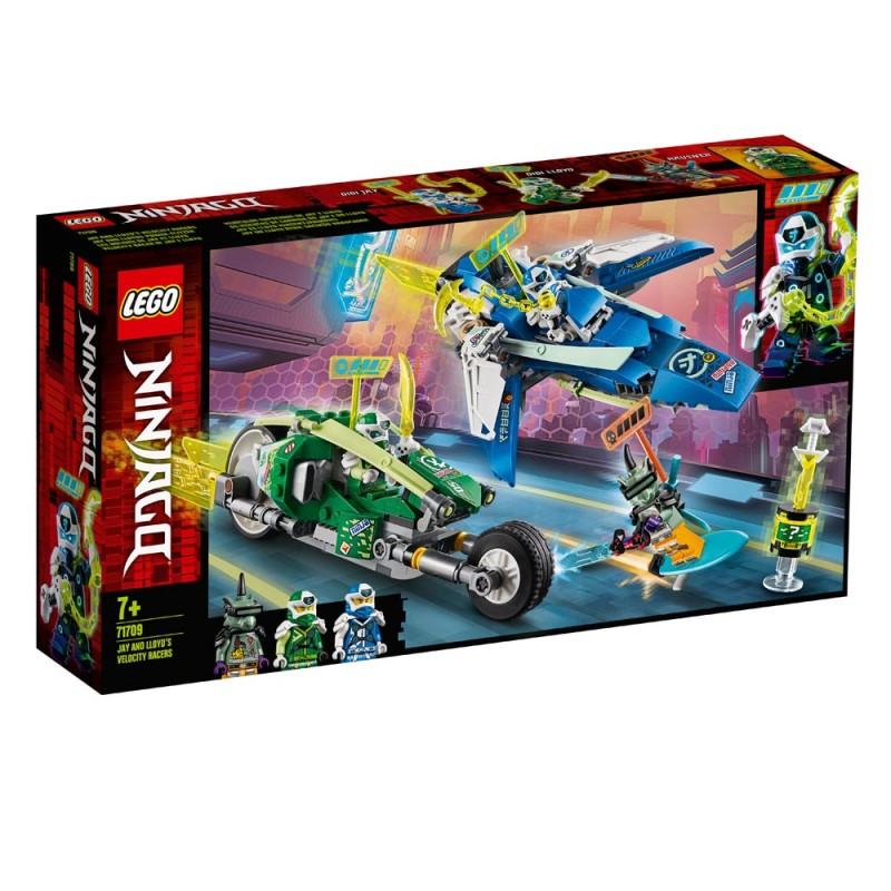 Lego Ninjago - Jay And Lloyd's Velocity Racers 71709
