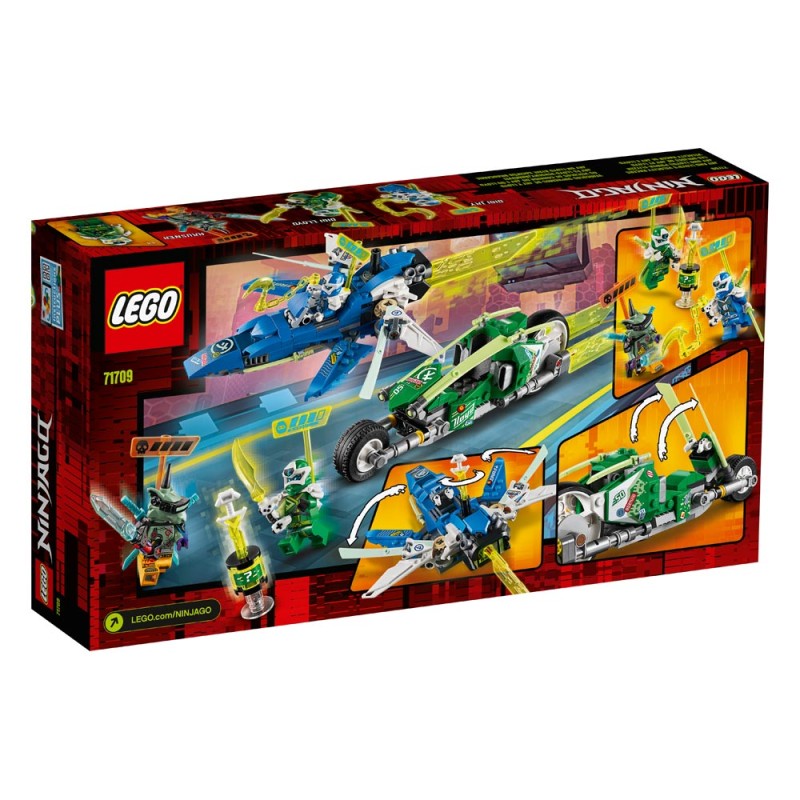 Lego Ninjago - Jay And Lloyd's Velocity Racers 71709