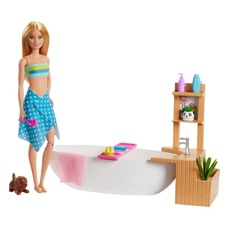 Mattel Barbie - Wellness Τζακούζι GJN32