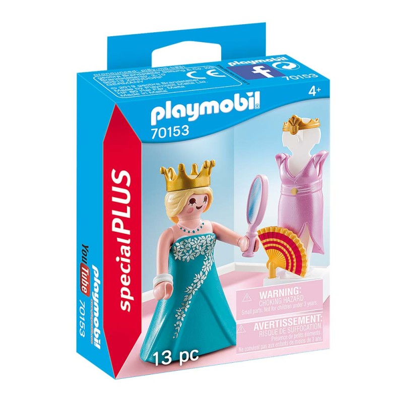 Playmobil Special Plus - Πριγκίπισσα Με Δυο Φορέματα 70153
