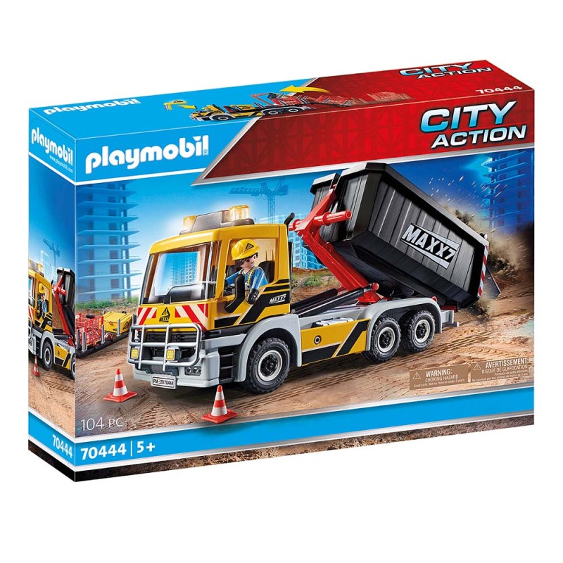 Playmobil City Action - Φορτηγό Με Ανατρεπόμενη Καρότσα 70444