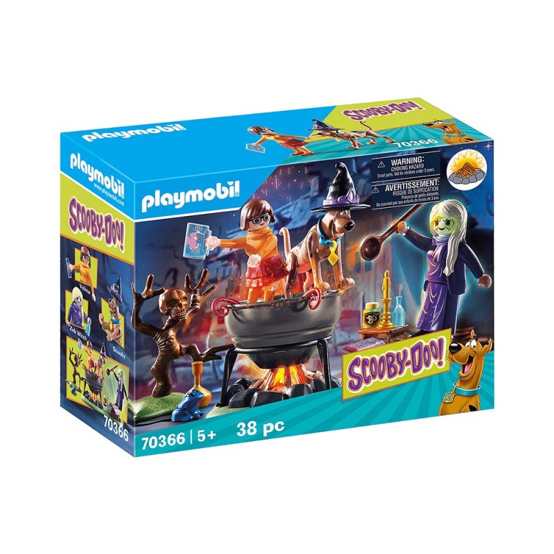 Playmobil Scooby Doo - Μάγισσα Με Μαγικό Καζάνι 70366
