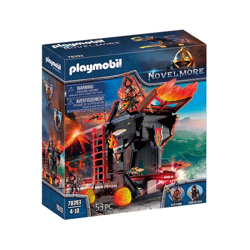 Playmobil Novelmore - Πολιορκητική Μηχανή Φωτιάς Του Μπέρναμ 70393