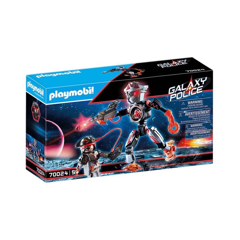 Playmobil Galaxy Police - Galaxy Pirate Και Ρομπότ 70024