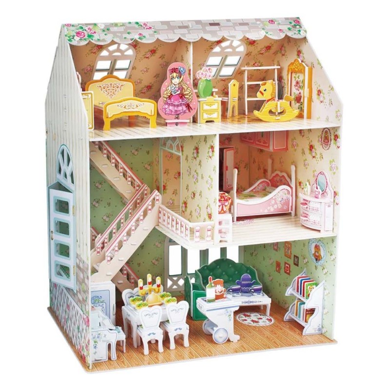 Cubic Fun - 3D Puzzle Dreamy Dollhouse 160 Pcs P645h