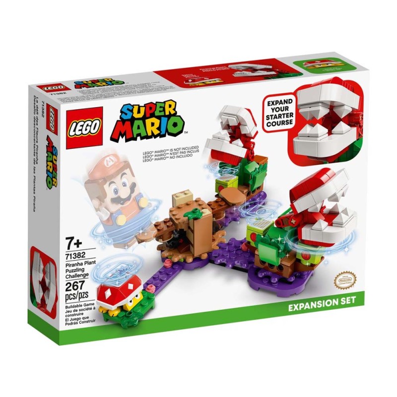 Lego Super Mario - Piranha Plant Puzzling Challenge Expansion Set 71382