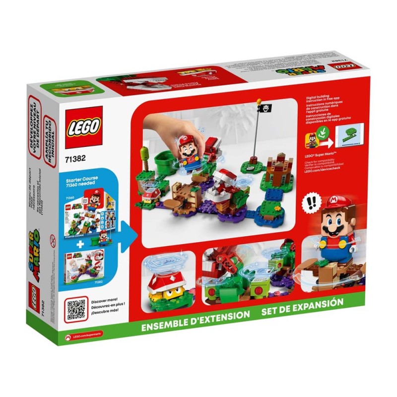 Lego Super Mario - Piranha Plant Puzzling Challenge Expansion Set 71382