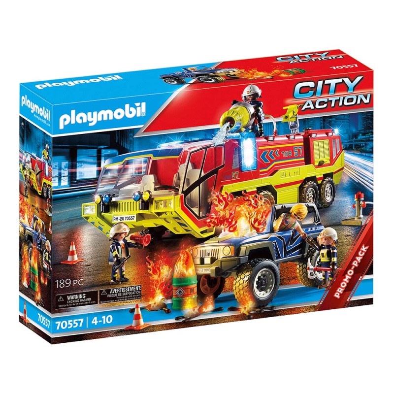 Playmobil City Action - Πυροσβεστική Ομάδα Διάσωσης 70557