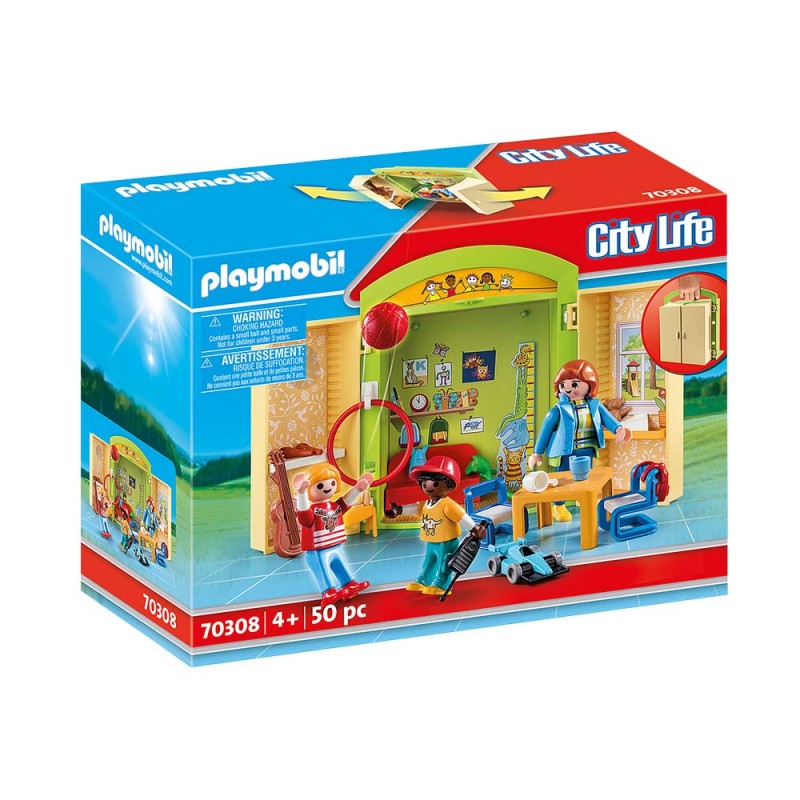 Playmobil City Life - Play Box Νηπιαγωγείο 70308