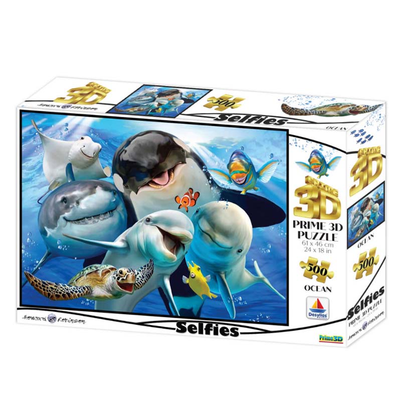 Prime 3D - 3D Puzzle Ocean Selfie 500 Pcs 10059
