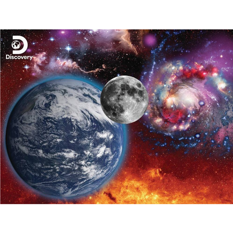 Prime 3D - 3D Puzzle, Earth And Moon 500 Pcs 10081