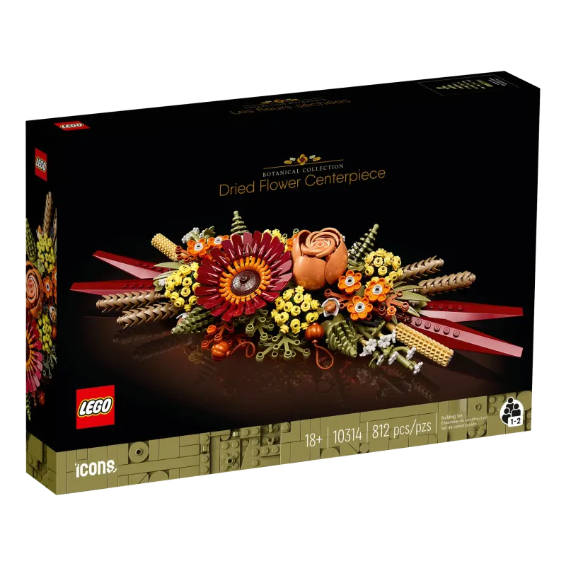 Lego Icons - Botanical Dried Flower Centerpiece 10314