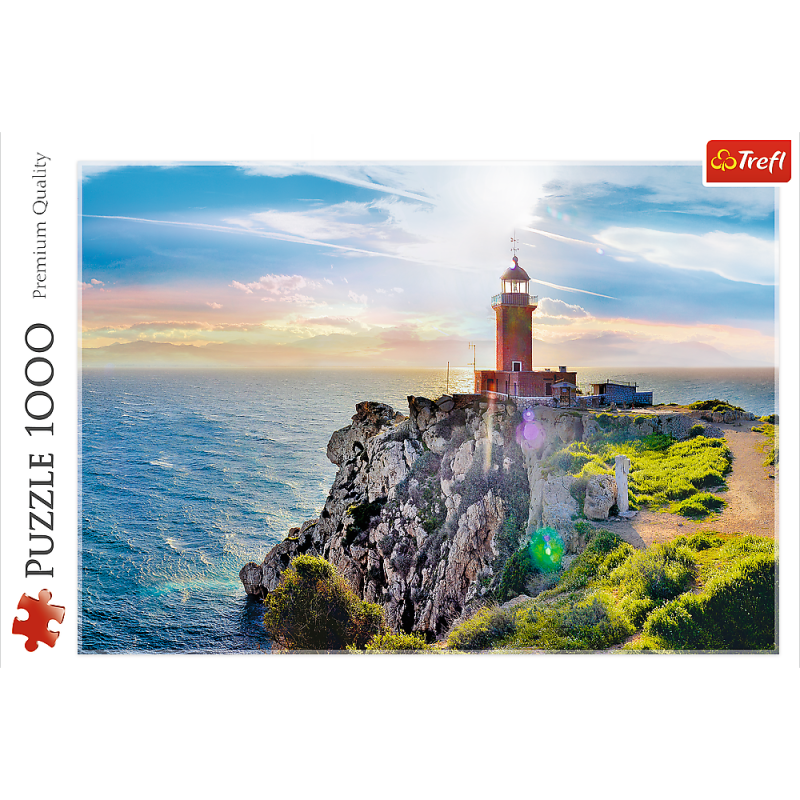 Trefl - Puzzle The Melagavi Lighthouse, Greece 1000 Pcs 10436