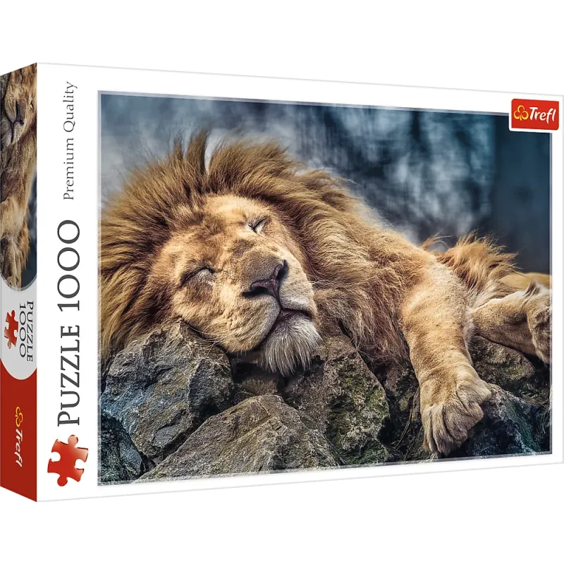 Trefl - Puzzle Sleeping Lion 1000 Pcs 10447