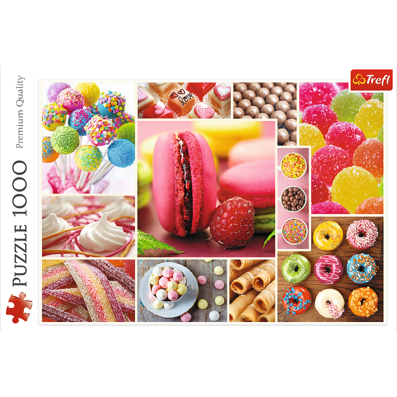 Trefl - Puzzle Candy Collage 1000 Pcs 10469